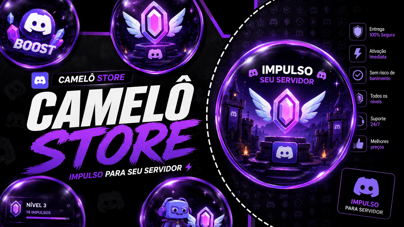 Impulsos para seu Servidor
